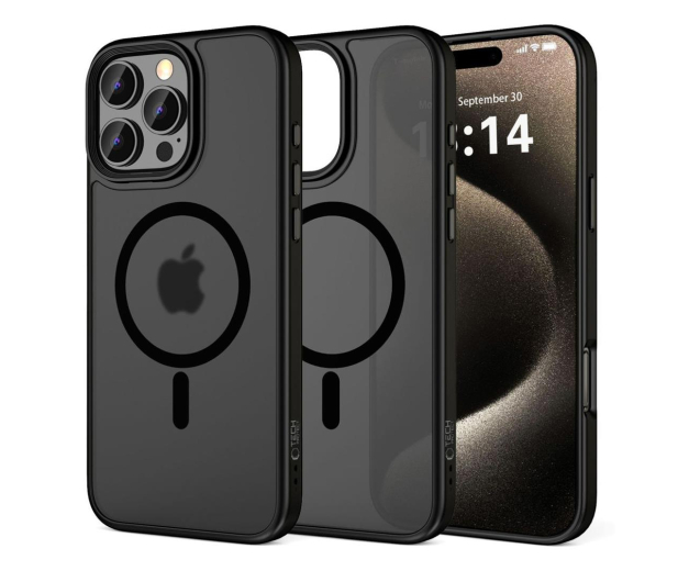 TECH-PROTECT Magmat Magsafe do iPhone 16 Pro Matte Black 5906302311101 - 1278097 - zdjęcie